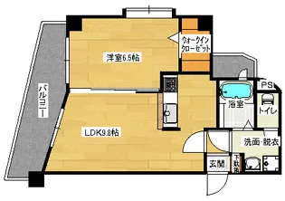 ベルフルール【4階】の間取り