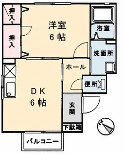 エスペラールの間取り