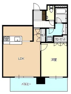 ザ広島タワー【6階】の間取り