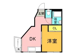 上田ビル【4階】の間取り