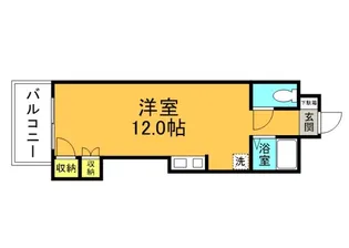 和秀中広ビル【2階】の間取り