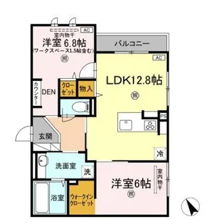 サンハイム己斐中3【2階】の間取り