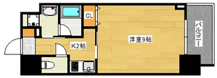 ブリリアンクラス河原町【2階】の間取り