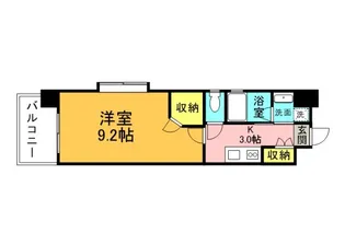 シルキーレジデンス横川【5階】の間取り