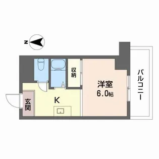 第一NSビル【903号室】の間取り