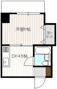 坪井ビル【5階】の間取り
