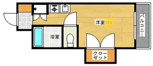 益井ビル【4階】の間取り
