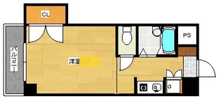 益井ビル【8階】の間取り