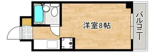 ヴェル八丁堀【6階】の間取り