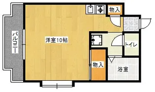 №7ヤスモトほんぢ【3階】の間取り