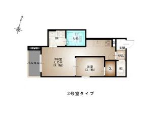 RegalestDSAosaki【3階】の間取り