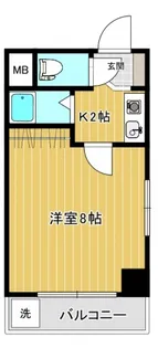 チェリーヒルズハラダ【2階】の間取り