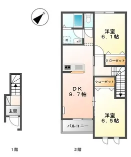 セリシール【2階】の間取り