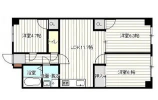 MARIONETTEXIV【6階】の間取り