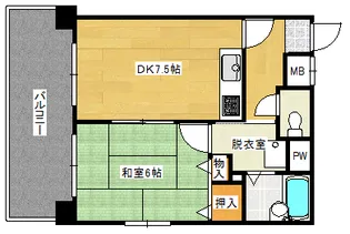 アーバンネクスト【4階】の間取り