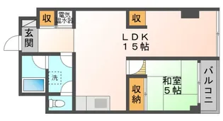 ダイヤコーポ東雲【3階】の間取り