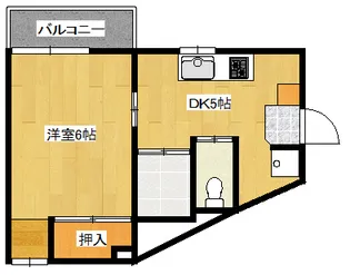 岩田ビル【3階】の間取り
