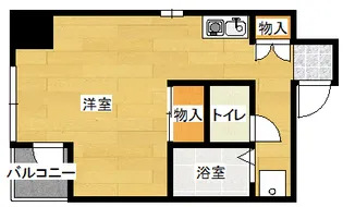 メゾンドソレイユ【4階】の間取り