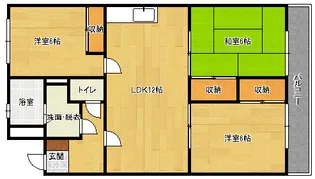 シェソワ祇園【3階】の間取り