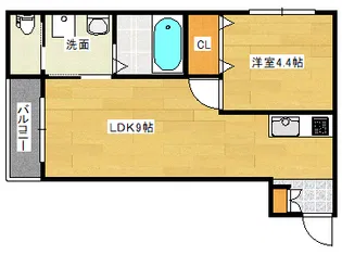 WISTERIA2【3階】の間取り