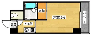 ソフィアコート住吉【3階】の間取り