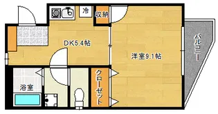 岡村ビル【3階】の間取り