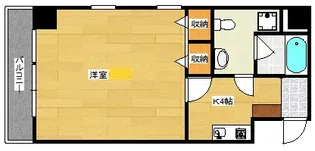EASTWOOD牛田【7階】の間取り