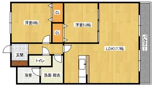 プロスペリティNakamura【5階】の間取り