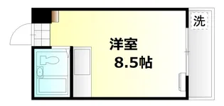 ハイネ大宮【3階】の間取り