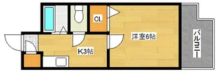 EASTWOOD牛田【5階】の間取り