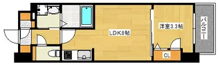 S-RESIDENCE広島駅Clarity【12階】の間取り