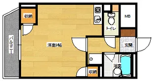 リブレ東蟹屋【2階】の間取り