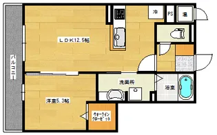 サンガーデン【2階】の間取り
