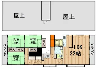 さわやビル【5階】の間取り