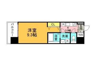 AlberoGrande城北【2階】の間取り