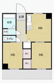 第一好木ビル【4階】の間取り
