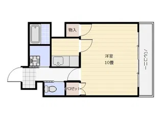 FUJIビル26【4階】の間取り