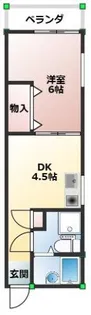 十日市Kビル【3階】の間取り