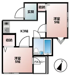 アステール1の間取り