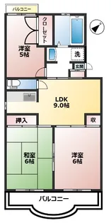 ファミールアビタシオンの間取り