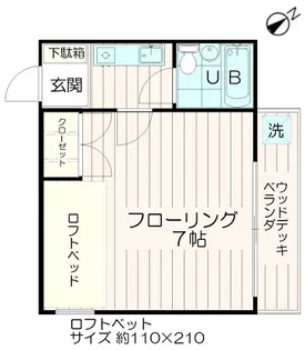 コートビレッジ桜ヶ丘Part2レジデンスの間取り
