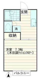 メゾンドール市川の間取り