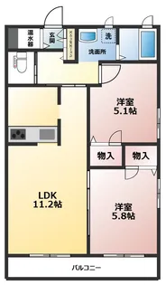 みゆきコートの間取り