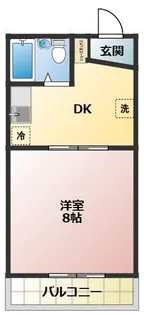 国立シティハイツの間取り