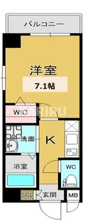 グラングレース都島【404号室】の間取り