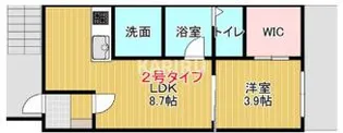 NIKE城東関目【302号室】の間取り