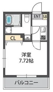 ドゥエリング神路【401号室】の間取り