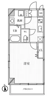 クレールソフィア都島【301号室】の間取り