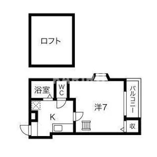 オズレジデンス鶴見【102号室】の間取り