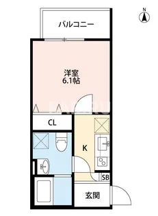 リサージュ【103号室】の間取り